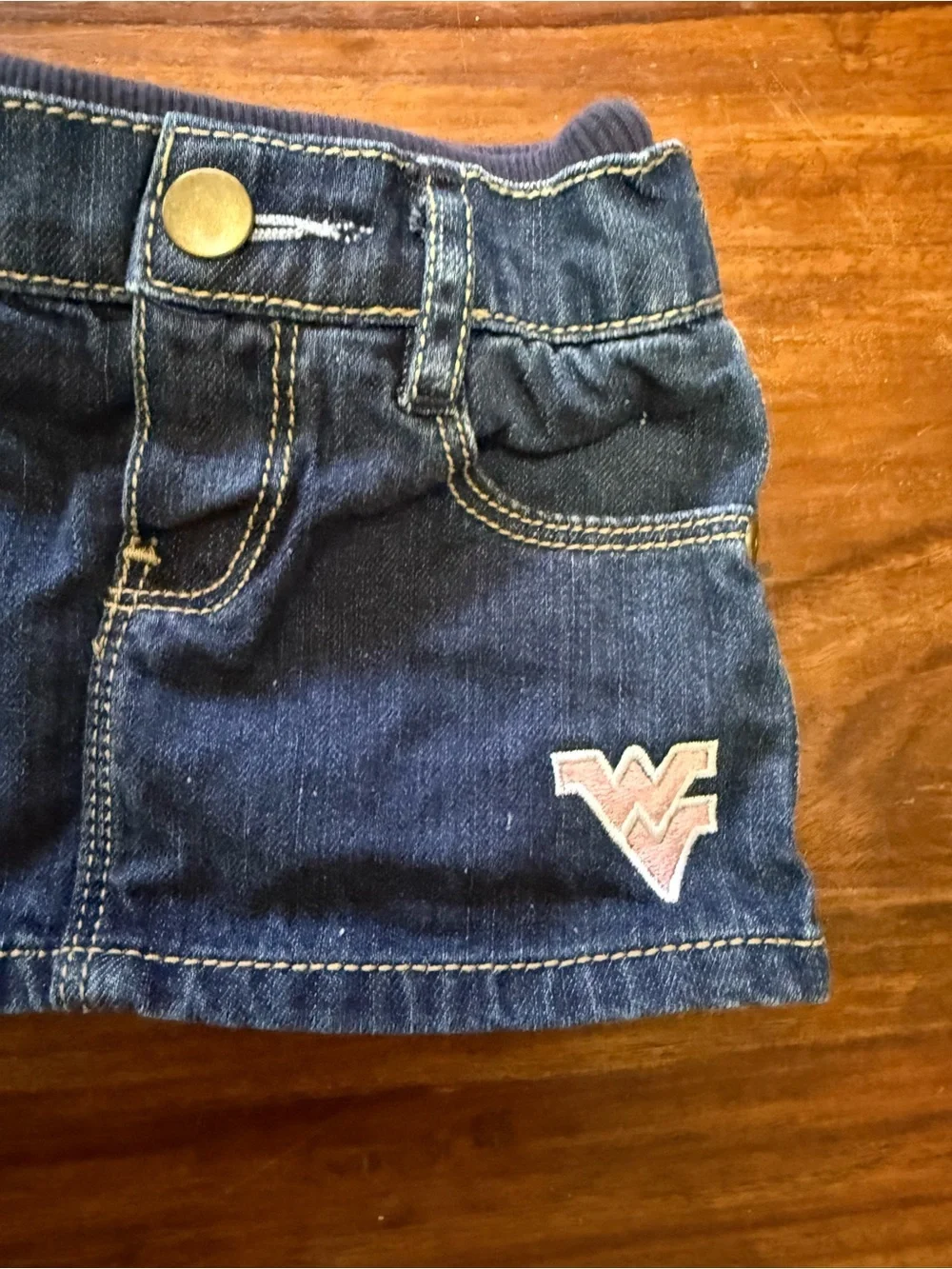 Girl’s West Virginia University Bundle (Dress & Skirt)